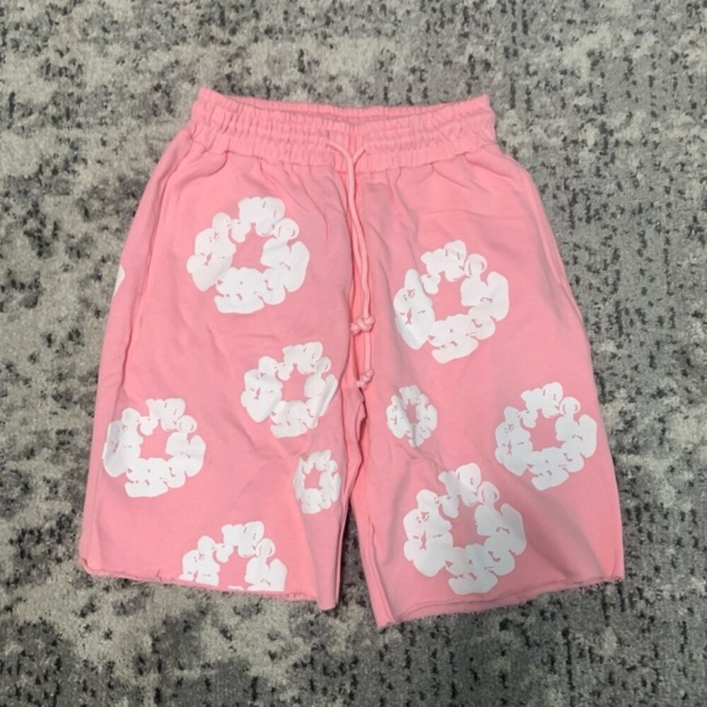 DENIM TEARS The Cotton Wreath Men’s Shorts Sizes Large, Medium, Small